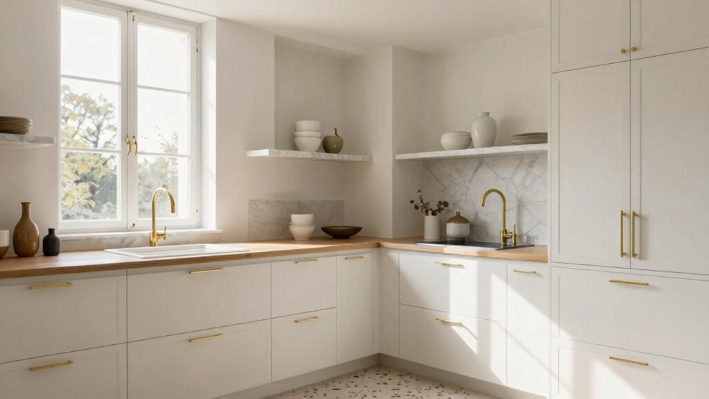 scullery niche blind corner storage