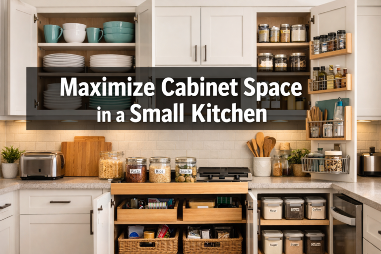 How to Maximize Cabinet Space in a Small Kitchen