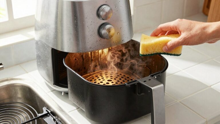 step by step air fryer cleaning