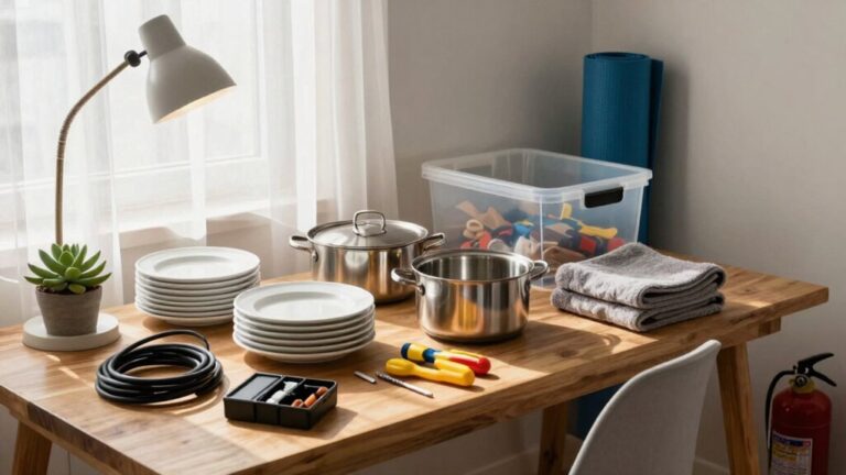 first apartment essentials checklist