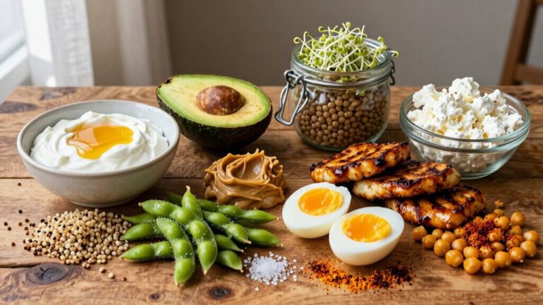 high protein vegetarian food list