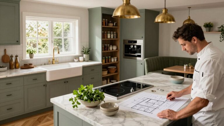 kitchen layout design steps