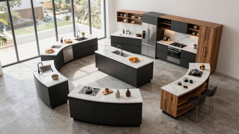 maximum efficiency kitchen layouts