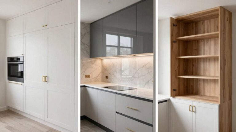 small kitchen cabinet space maximization