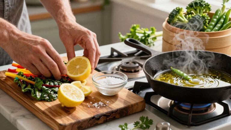 three healthy cooking habits