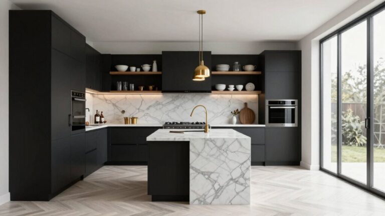 u shaped kitchen transformation ideas