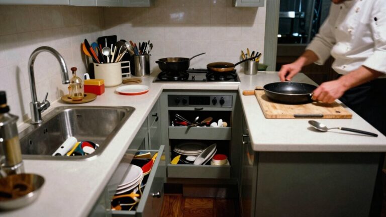 avoid inefficient kitchen workflow