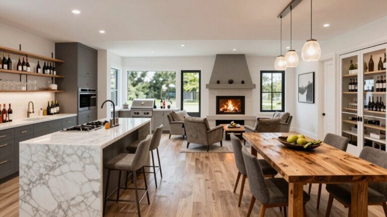 entertaining guest kitchen layouts