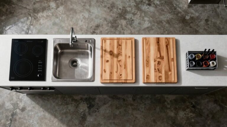 ergonomic kitchen design workflow