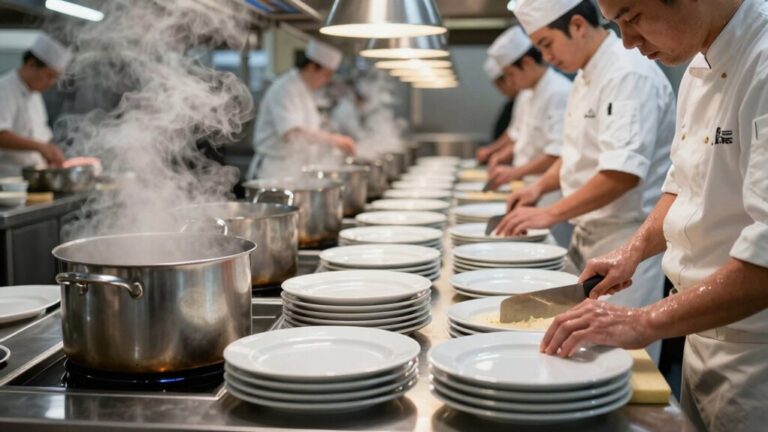 high volume kitchen workflow optimization