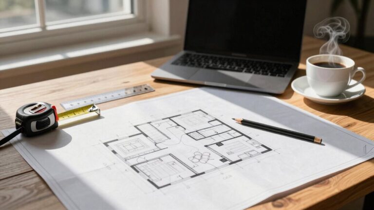 kitchen floor plan workflow
